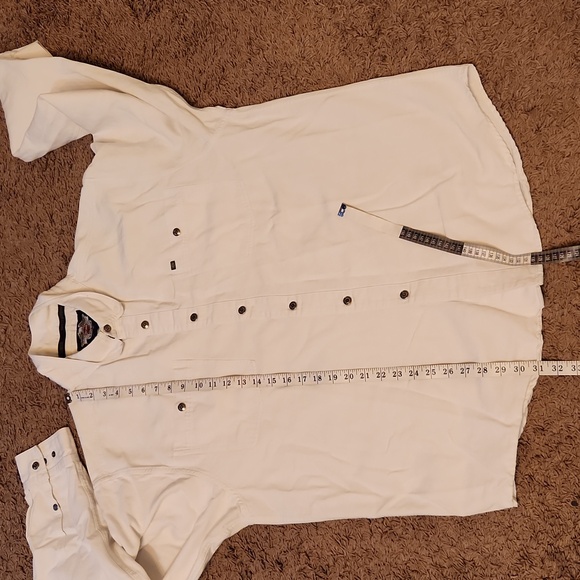 HARLEY DAVIDSON DENIM MEN'S BUTTON DOWN LONG SLEEVE SIZE XL - Picture 7 of 7